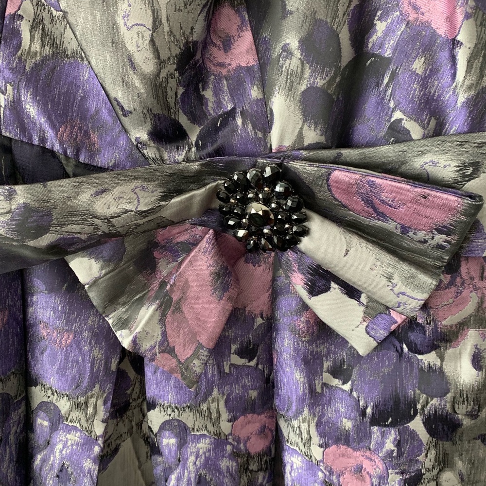 MUSE brocade floral dress